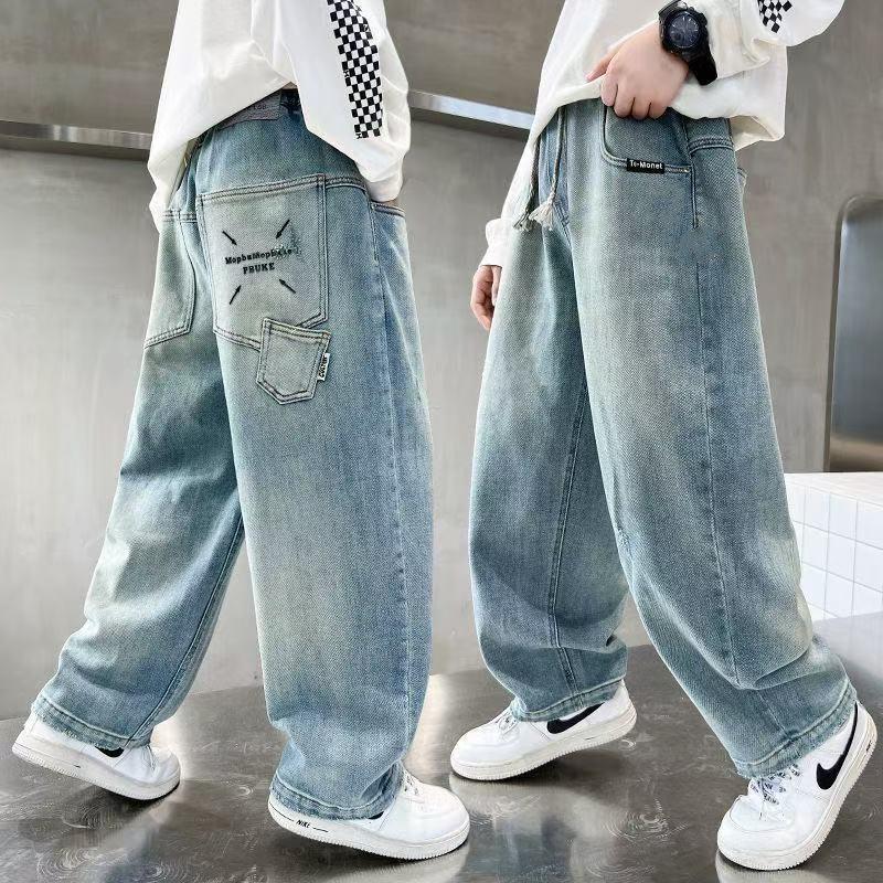 Boys' Loose-Fit Jeans - 2025 Spring/Autumn Style for Kids