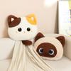 45cm Cute Cat Plush Pillow Stuffed Soft Calico Black Cat Throw Pillow Cushion Sofa Home Decoration Birthday Gift