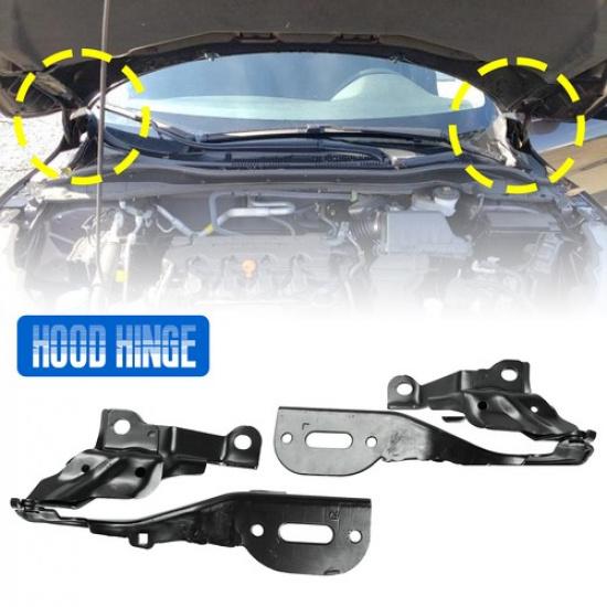 Pair Hood Hinges Set Driver Passenger Side Left Right For Honda Accord 2018-