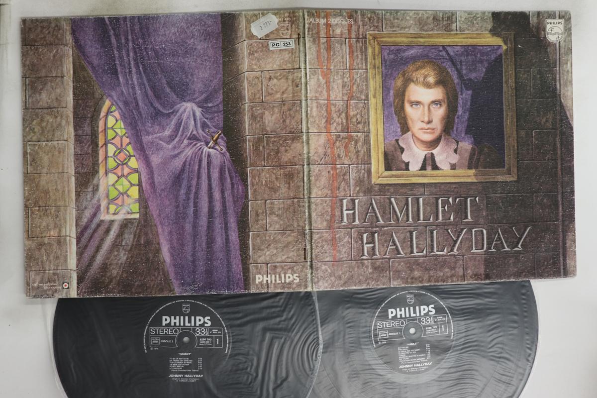 

LP Record JOHNNY HALLYDAY Hamlet 6641470 PHILIPS 1976 France Rock Used