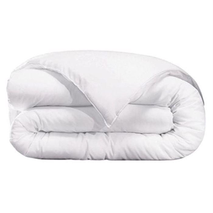 Duvet - White - 240x260cm - 450g - 100% Polyester - Comfortable and Soft