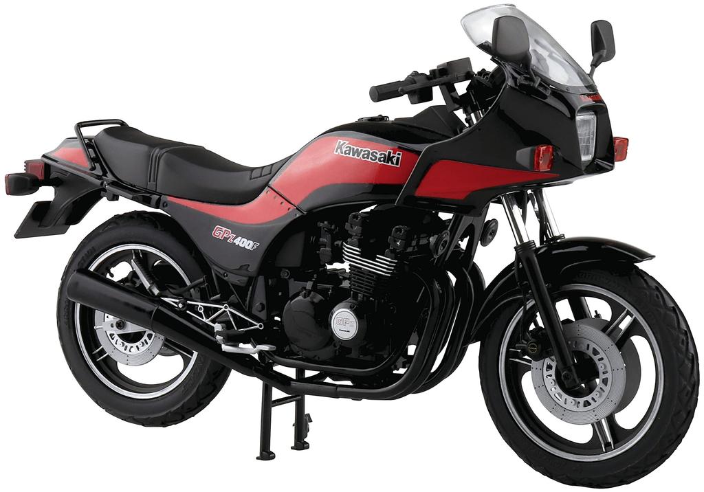 Aoshima Bunka Kyozai The Bike Series 18 Kawasaki ZX400Z2 GPZ400F 1984 Plastic Model Kit Co., Ltd. (AOSHIMA) 1/12 No.