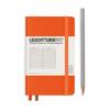 Leuchtturm Notebook, A6, Horizontal Ruled, Orange, 342930, Officially Imported