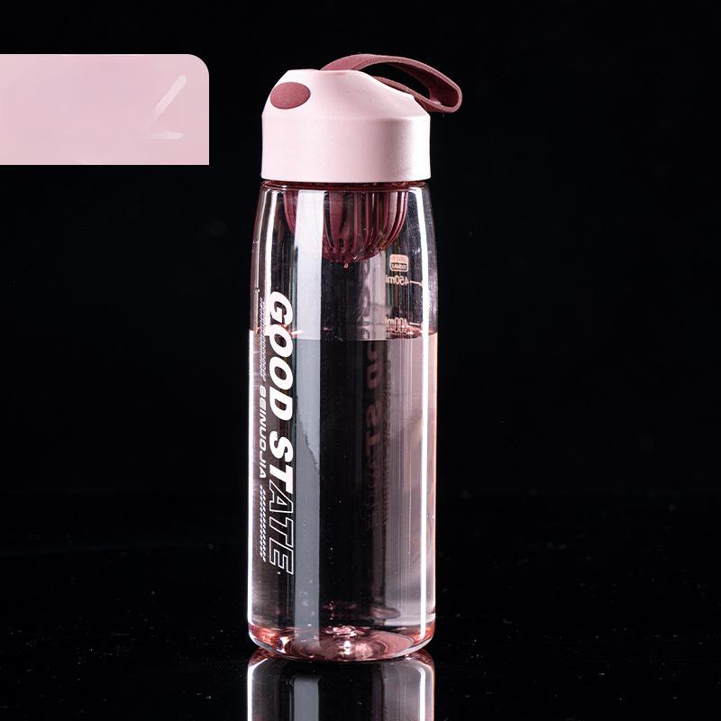 Water Cup Male and Female Students Sports Fitness Summer Portable Large Capacity Food Grade Material Plastic Water Cup