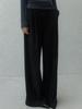 Memua Herringbone Maxi Wide Slacks