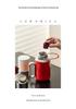 Moji Red Handle Stainless Steel Stewing Teapot & Outdoor Insulated Water Bottle Gift Set