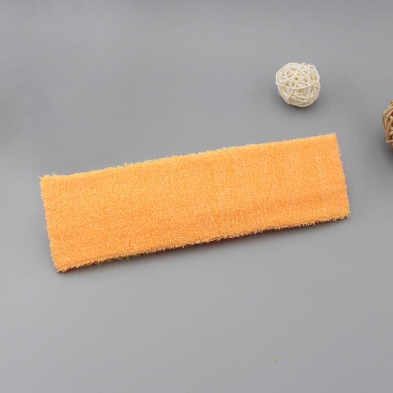 

Спортивная повязка на голову для йоги, женские аксессуары для волос, эластичная мода для фитнеса оранжевый