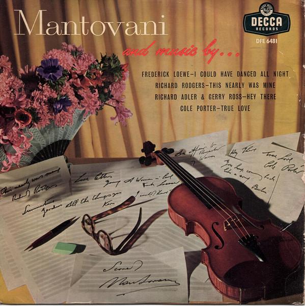 

7inch Record MANTOVANI - And Music By... DFE6481 Decca 1958 UK Jazz Used