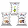 BRALCON Surowe Reetha, Amla i Shikakai Zestaw 300g (100g Każdy) | 100% Naturalne Suszone Całe Zioła | Tradycyjna Pielęgnacja Włosów i Skóry