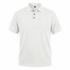 Men's Breathable Waffle Knit Polo Shirt Short Sleeve Button Placket Chest Pocket Loose Fit Summer Tops