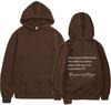 Plus Size XS-5XL European & American Drop Shoulder Hooded Sweatshirt