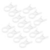100Pcs Plant Support Clips Plastic Garden Fixing Clips for Climbing Plants Vine Stem Supports Trellis Tomato Clamp