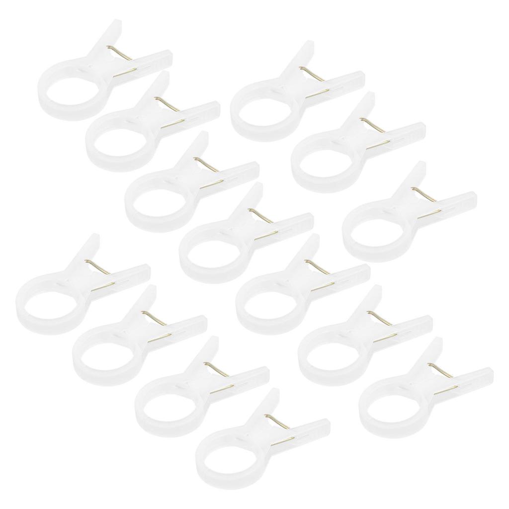 100Pcs Plant Support Clips Plastic Garden Fixing Clips for Climbing Plants Vine Stem Supports Trellis Tomato Clamp