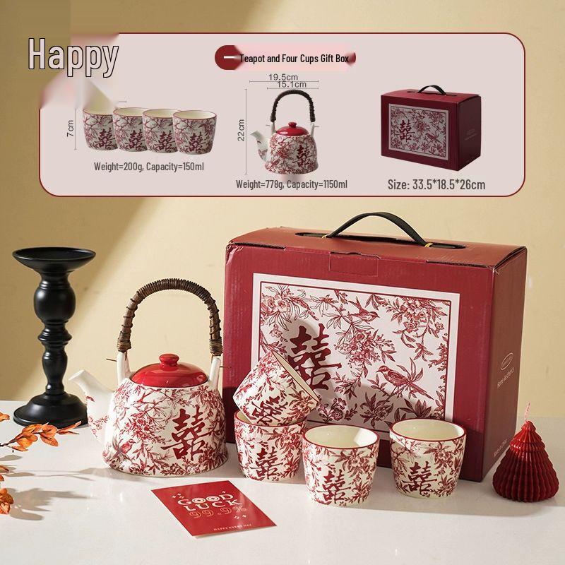 

Yilimeng Wedding Gift Ceramic Tea Set