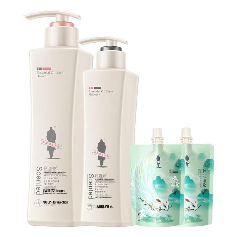 Adolph Anti-Dandruff Refreshing Hair Care Set