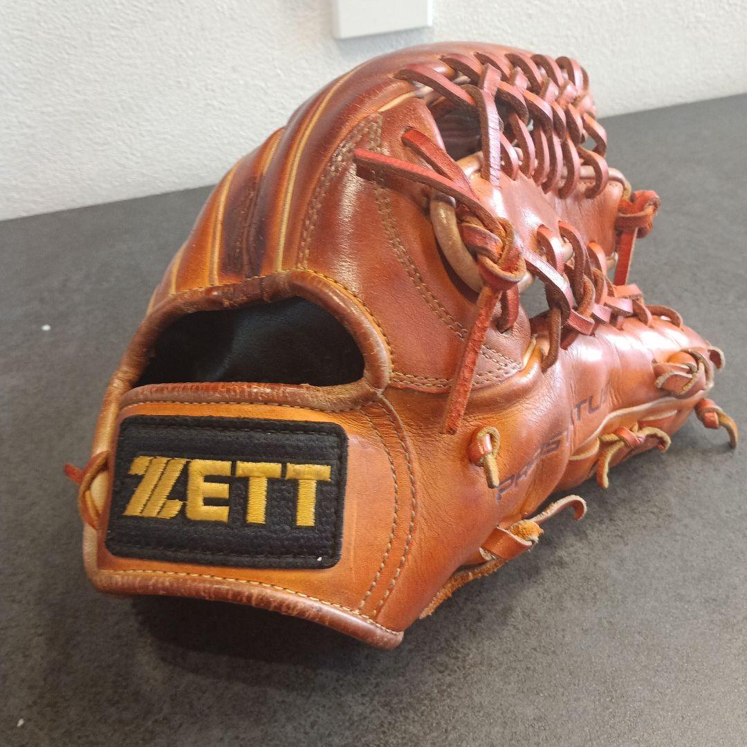 Used ZETT PROSTATUS hardball gloves for outfielders