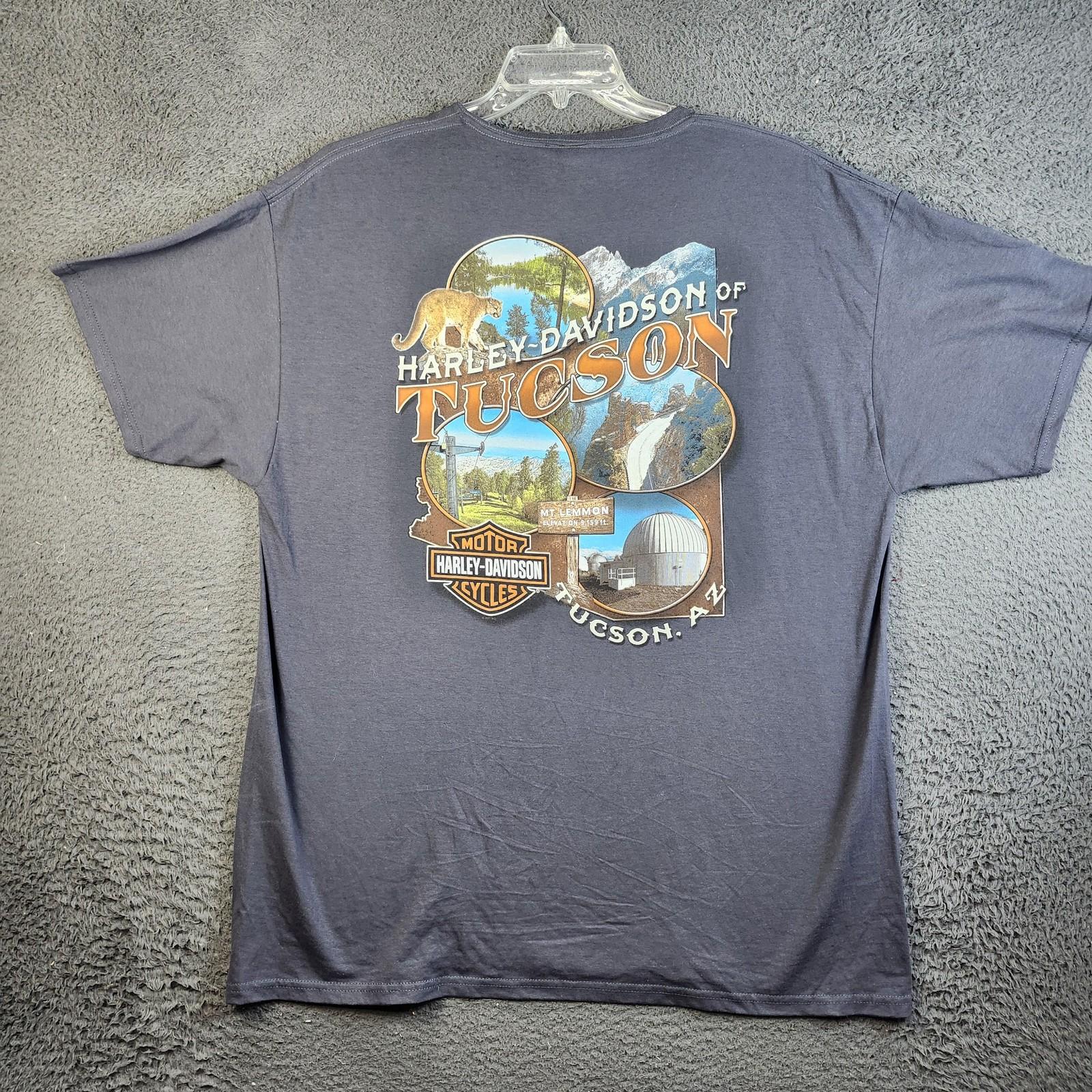 Harley Davidson Badlands Shirt Mens XL Black South Dakota Biker Graphic Unisex T-Shirt XXXXL