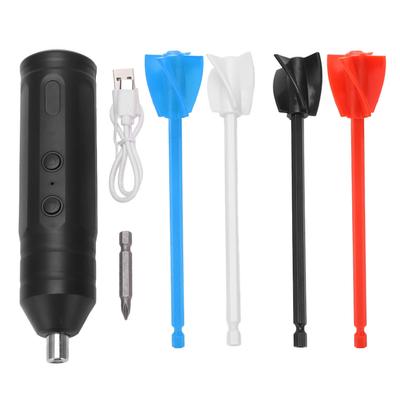 Epoxy Resin Mixer Rechargeable Powerful Slow Motor Handheld Electric Resin Stirrer with 4PCS