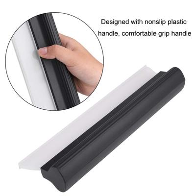 Packung mit 2 Fensterabziehern, flexible Silikon-Auto-Windschutzscheiben-Schaber für effektive Wasserentfernung und streifenfreie Reinigung