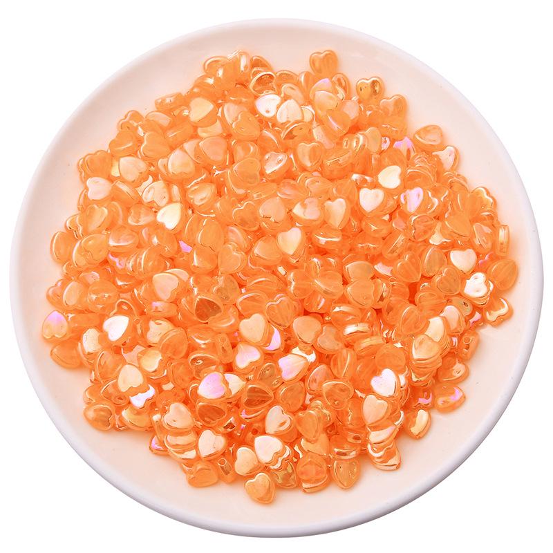 Acrylic Plated Color Beads for DIY Jewelry: Earrings, Bracelets, and Accessories.