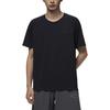 Anta Mens Running Series Simple Solid Color Round Neck Short Sleeve T-Shirt Men Tops Basic-Black 952425102-5