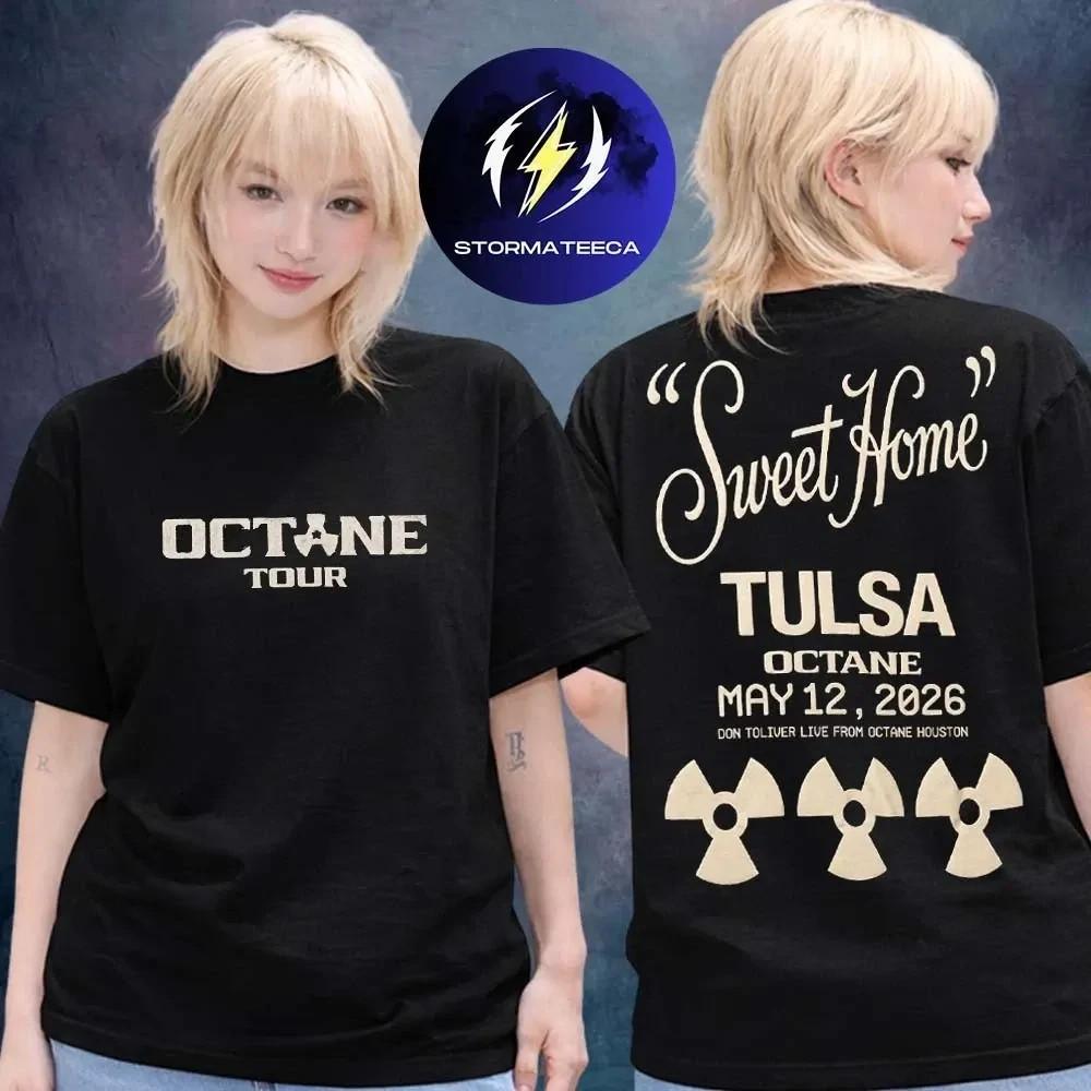 Don Toliver Merch Tulsa Octane Tour 2026 May 12 Sweet Home Unisex Unisex T-Shirt L
