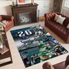 Philadelphia Eagles Customized Name Carpet Design For Game Room Dormitory Dining Room Balcony Antislip Rug Anime Office Decor
