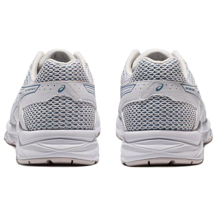 Asics Gel-Contend 4 Comfortable Fashion Fabric Synthetic Leather Low-Top Training Running Shoes Men Sneaker Gray Blue 1011B896-021