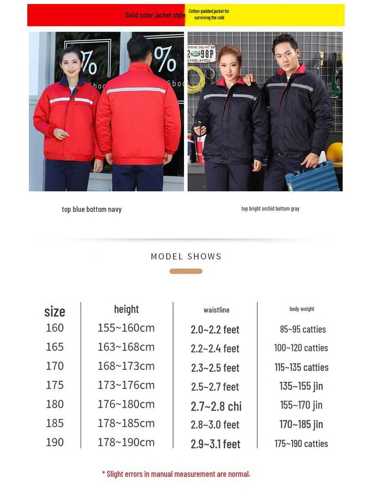 Padded Cold Storage Work Jacket