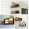 Magnetic Rack for Refrigerators, Kitchen Rack, Bathroom Rack, Spice Rack, Shelf, Magnetic Storage, Refrigerator Rack, Washing Machine Storage, Set of