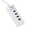 High Speed 4 Port USB 3.0 Hub Converter Adapter Portable Extender for   Card Reader Black