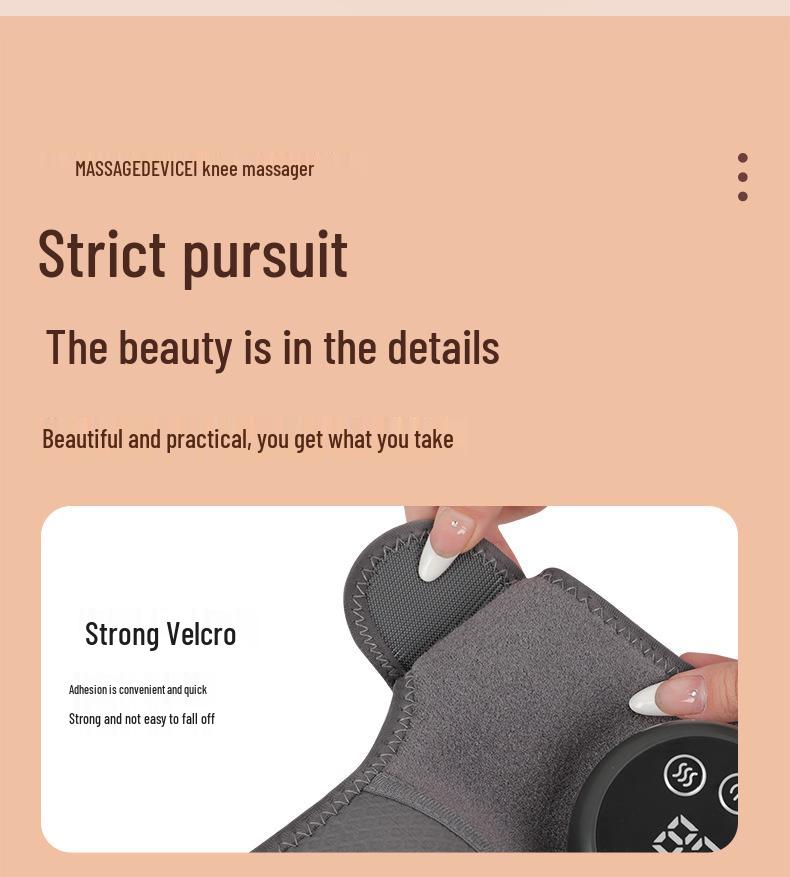 Electric Heated Knee Pads: Joint Compression & Therapy Massager