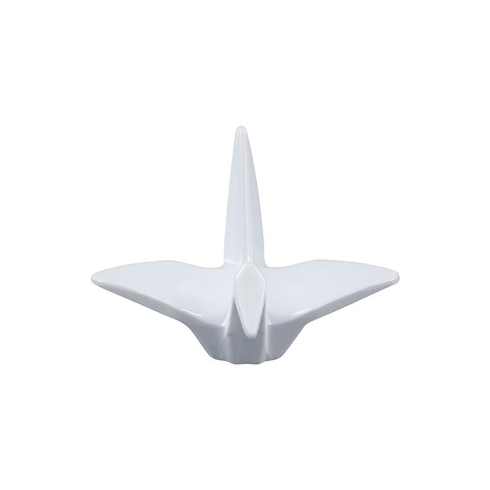 Unikátní tvar Držák na hůlky ve tvaru papírového jeřába Lehký držák na tužky Stojan na vystavení hůlek Lžíce