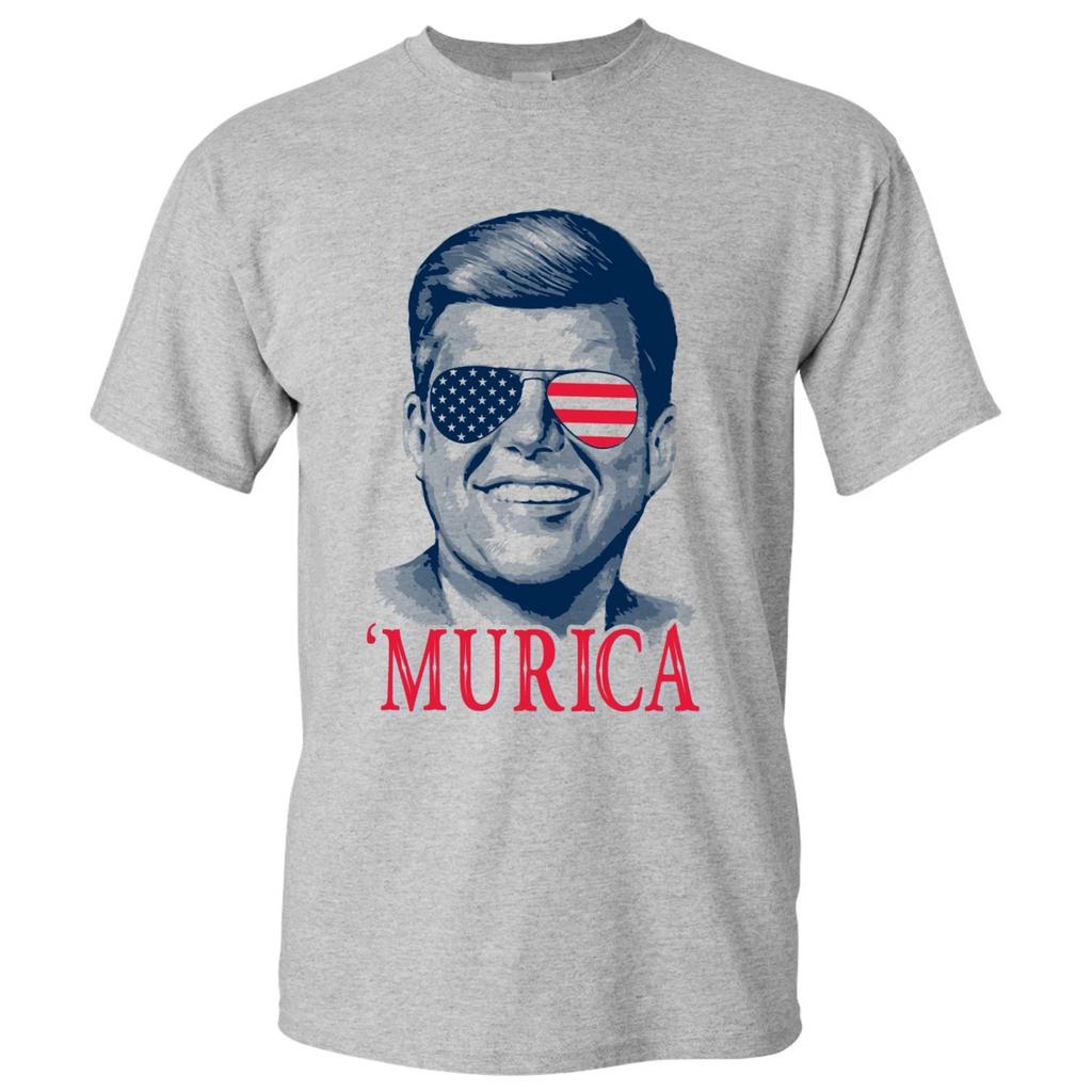 JFK Murica - Funny Fourth of July Short Sleeve USA Unisex T-Shirt