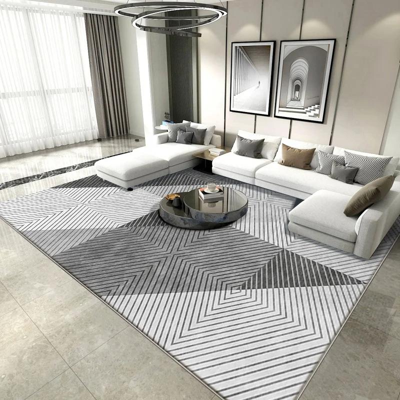 Geometria Marmorizzata Nordica Decorazione Stanza Adolescenti Tappeti per Soggiorno Tappeto Camera da Letto Tappeti da Area Antiscivolo Tappetini Lavabili in Casa