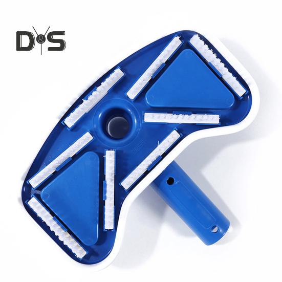 Perie de piscină cu port de aspirație sigur Design ergonomic Perie de piscină de calitate profesională Instrument de întreținere a piscinei Accesoriu de curățare