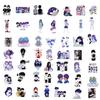 50 Independent Pixels Omori Game Graffiti Stickers Guitar Notebook Suitcase DIY Waterproof Stickers