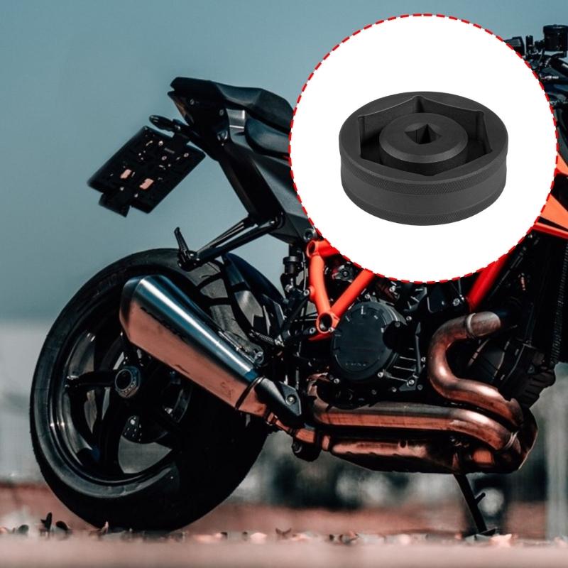 Hochkohlenstoffstahl Steckschlüssel zum Entfernen der Hinterachsenmutter am Motorrad 60mm Werkzeug