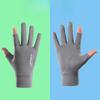 Sunscreen Gloves Driving Fishing Leaking Two Fingers Ice Silk Anti-slip Gloves Breathable Fitness Cycling Express Quick Dry Gloves