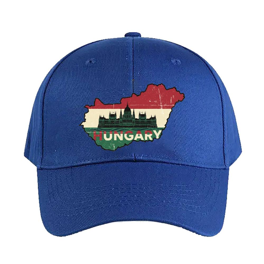 Ungarn Karte Baseballkappe Damen Herren Sommer Lässig Sonnenhut Erwachsener verstellbar mit gebogenem Schirm Wandern Angeln Hut