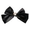 Zhao Lusi Style 3D Bow Hairpin: Cute Korean Headdress with Love Pearl, Pure Handmade