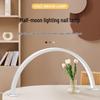 Half-Moon Nail & Beauty Lamp with Stand and Drill Attachments