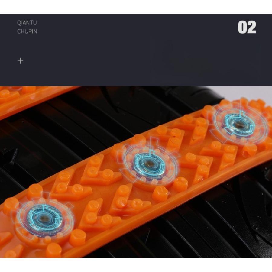 Universelle Anti-Rutsch-Autoreifenketten - Hochleistungs-Schnee-Traktionsketten für Lieferwagen, Limousinen und SUVs