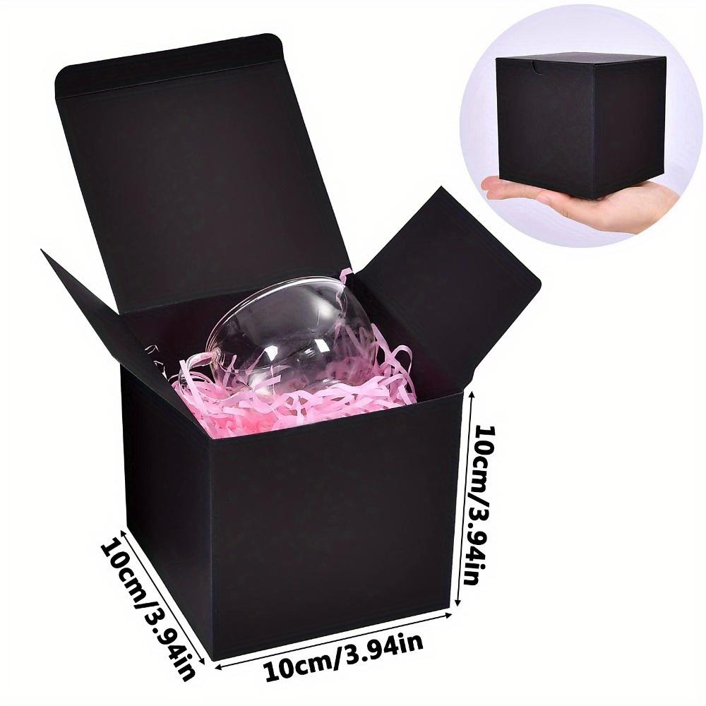 30pcs Black Gift Boxes with Lids Mini Gift Packing Boxes Perfect for Storing Jewelry Soap Crafts Jewelry Birthdays Parties Valentine's Day with Ribbon