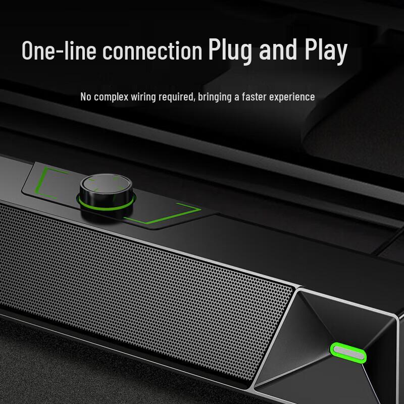 Newman V1 Wired Desktop Gaming Speaker