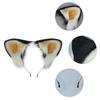 Cosplay Anime Character Headband Elastic Lesser Panda Ear Shape Plush Headpiece Christmas Masquerade Party Headband