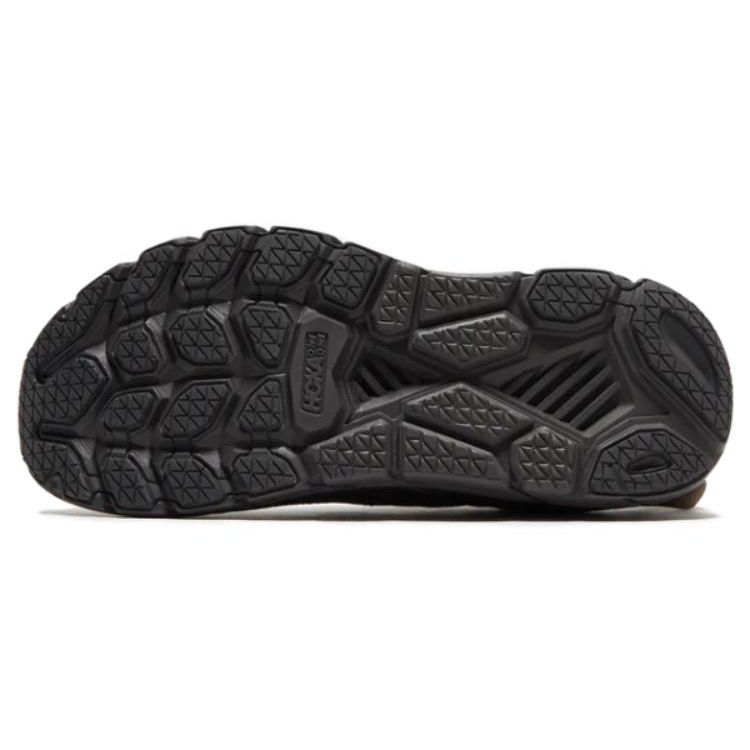 Satisfy x HOKA Clifton LS Forged Iron Unisexové tenisky Černé 1143450-FIBC