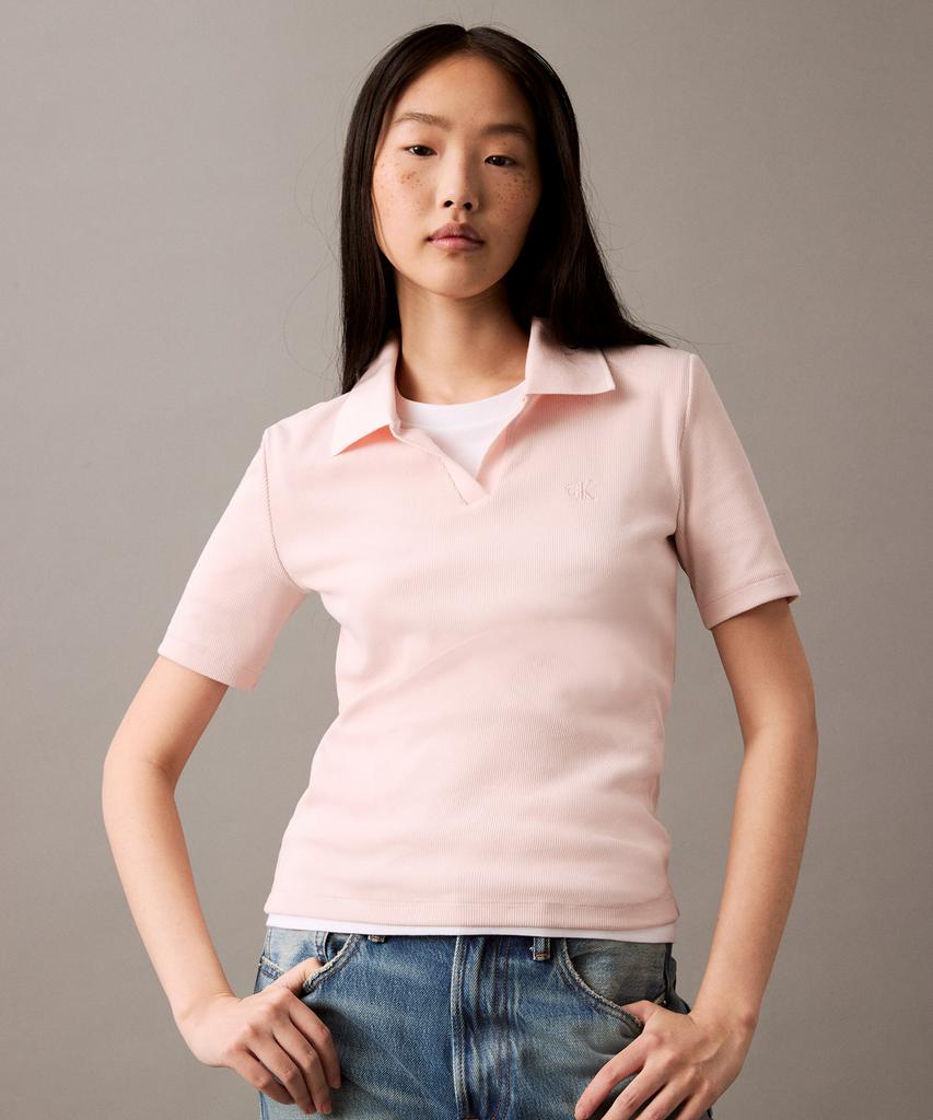 Kaelbinkeullainjin Women'S Slim Fit V-Neck Polo 47Ab205 Ln4