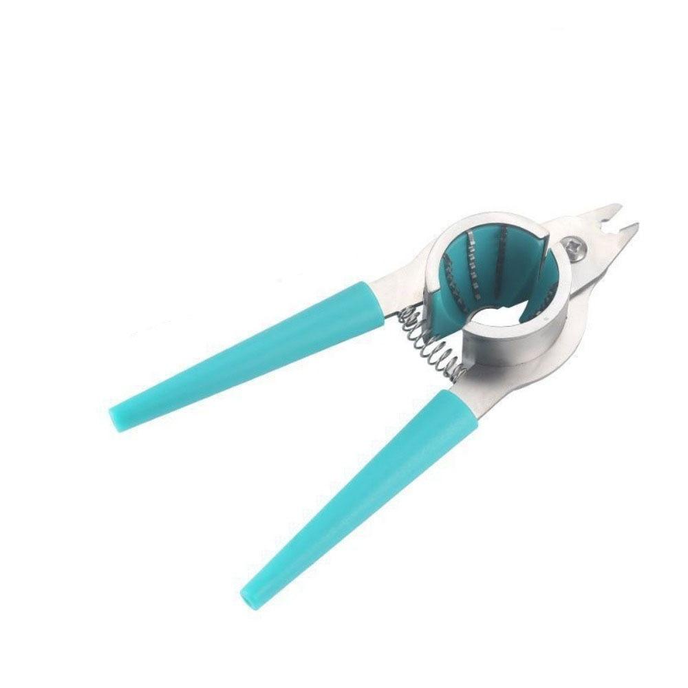 

Stainless Steel Walnut Cracker Shell Opener Pecan Nut Shell Peeler Nut Clamp Household Use зелений