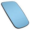 L+R Side Door Mirror Glass Heated Blue Tinted for BMW 325Ci 330Ci 745i 750i 760i